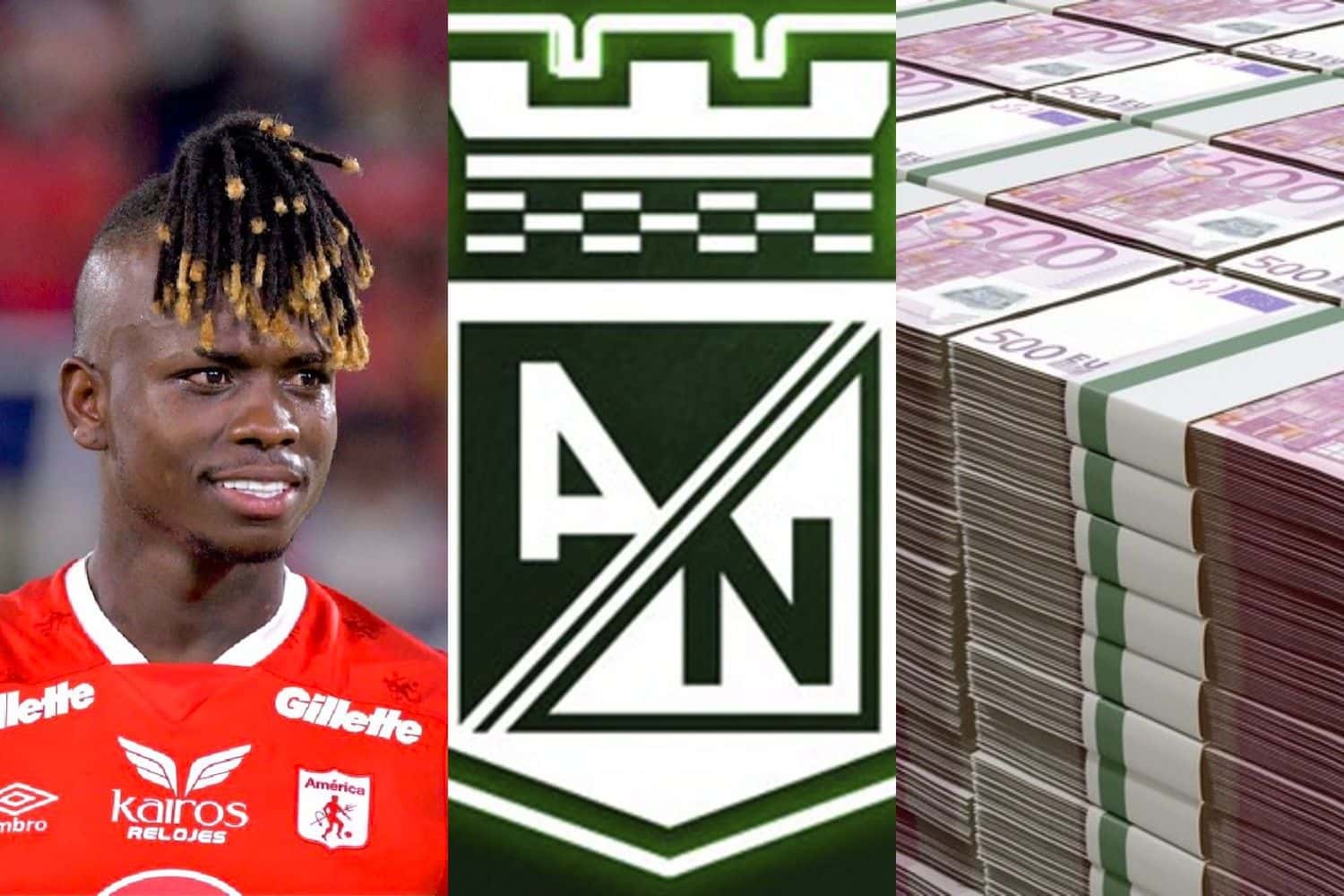 El jugador decidió terminar su vinculo con Atlético Nacional para vestir la camiseta de otro club