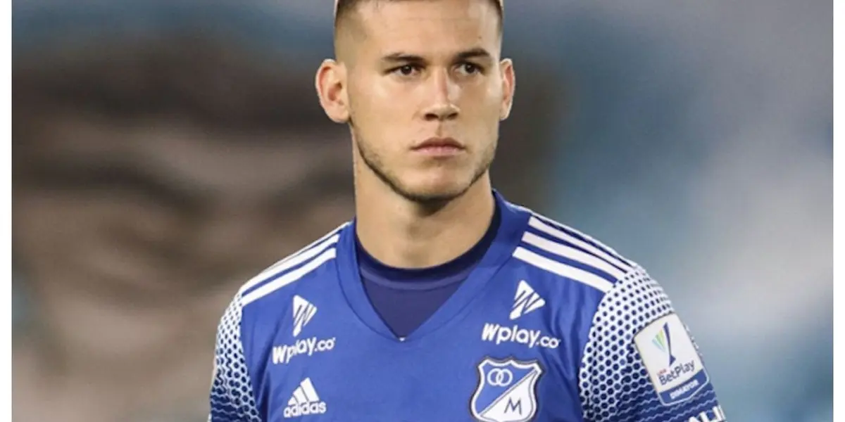 El jugador del Embajador llevó tranquilidad a los fanáticos del club.