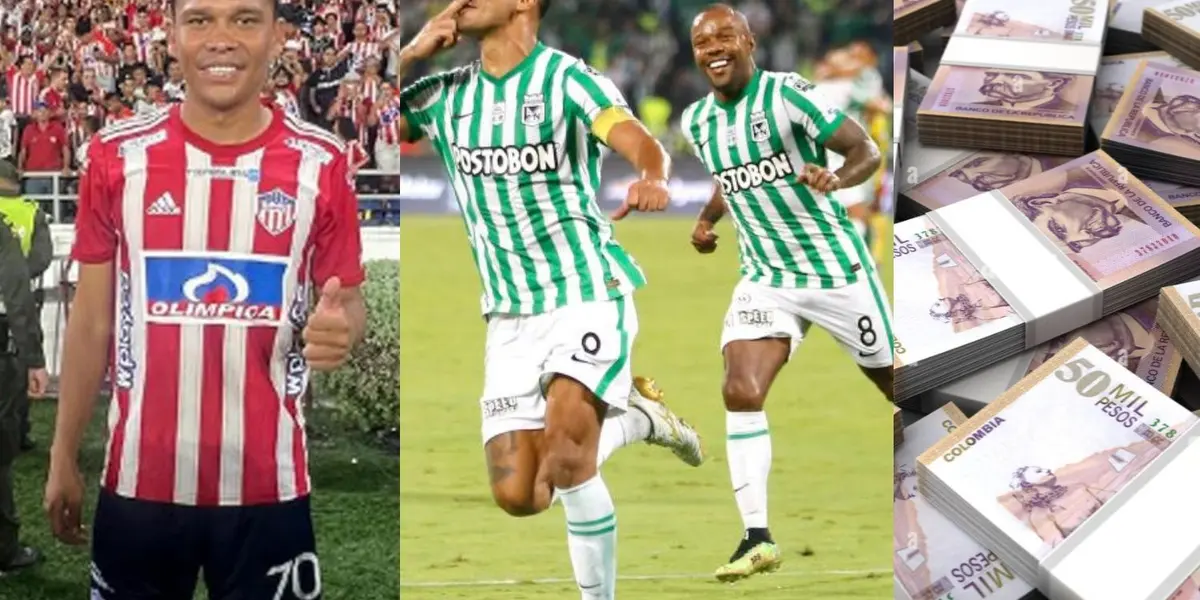 El jugador del Junior de Barranquilla sería el jugador mejor pago de la liga colombiana