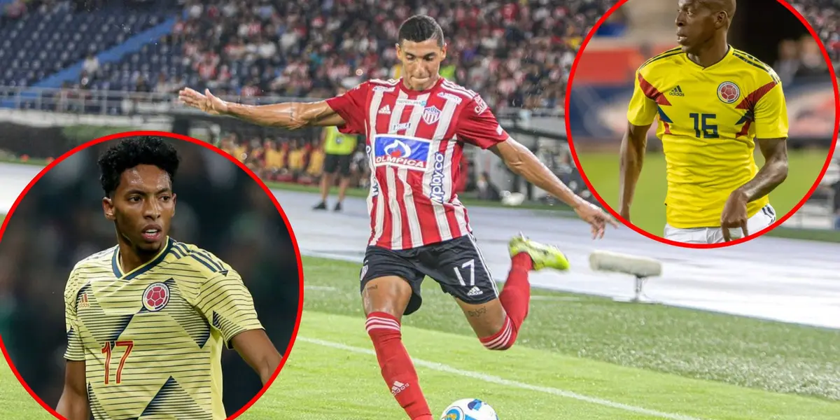 El jugador del Junior de Barranquilla busca llamar la atención de Lorenzo (Fotos: El Heraldo, Fubolred, Transfermarkt)