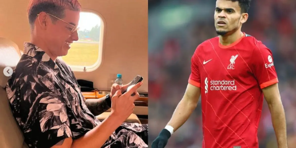 El jugador del Liverpool pasa sus vacaciones en Colombia