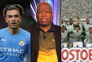 El jugador del Manchester City admira a un colombiano que jugó en Atlético Nacional donde fue figura.