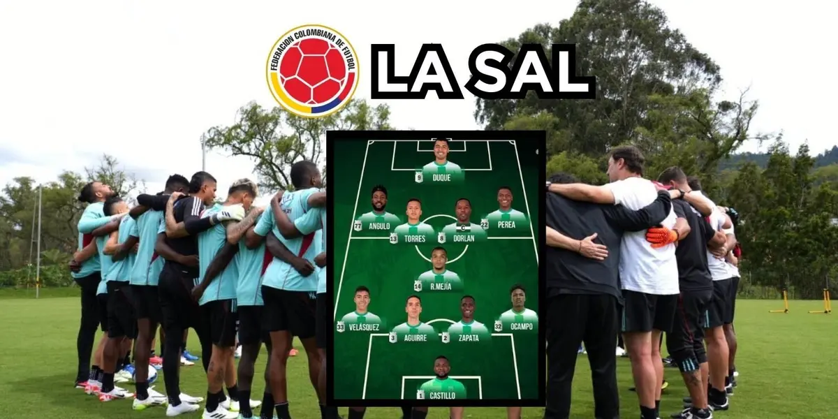 El jugador es discutido en Atlético Nacional y se acercó a la concentración de la Tricolor.