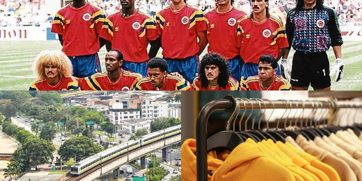 El jugador es una leyenda en Colombia y en la FIFA, ahora tiene su tienda de ropa en Medellín.