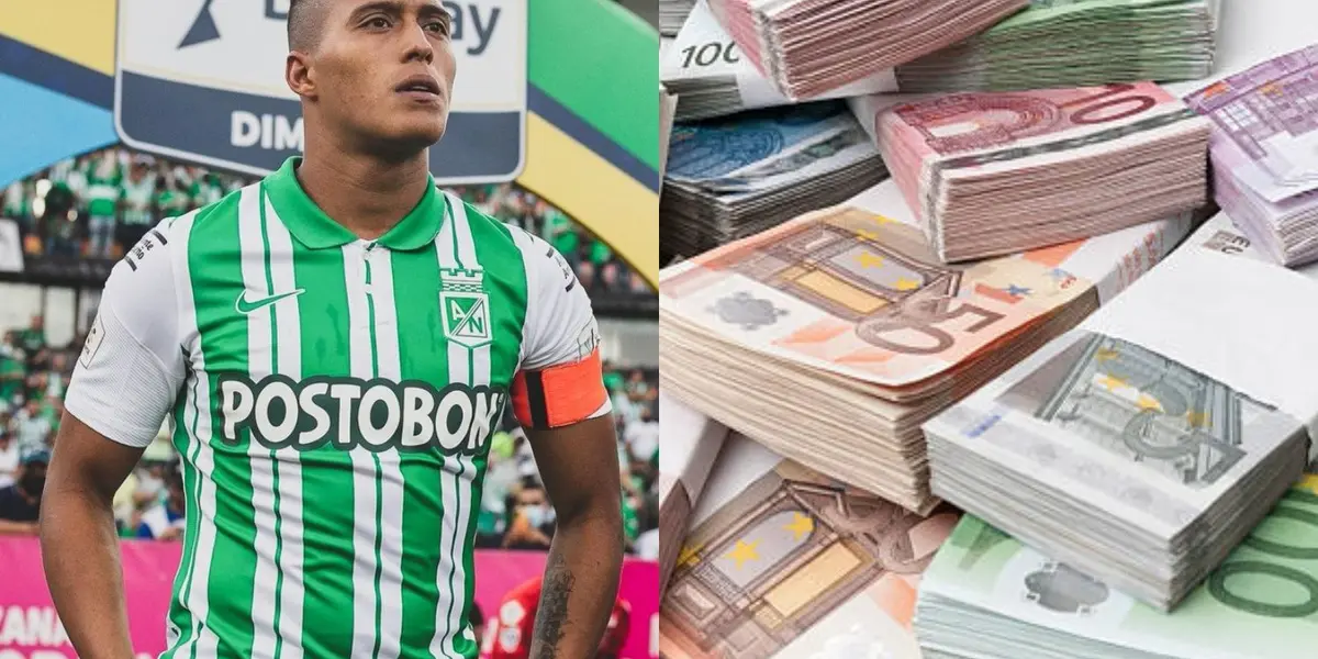 El jugador es uno de los referentes de Atlético Nacional y tiene un gran valor en el mercado