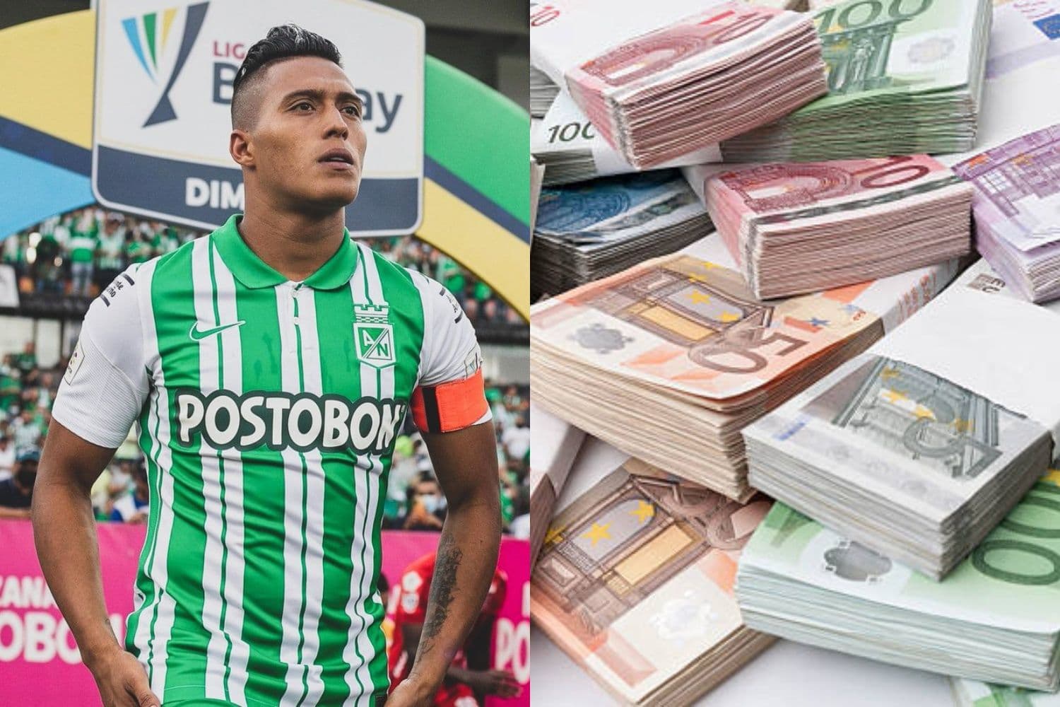 El jugador es uno de los referentes de Atlético Nacional y tiene un gran valor en el mercado
