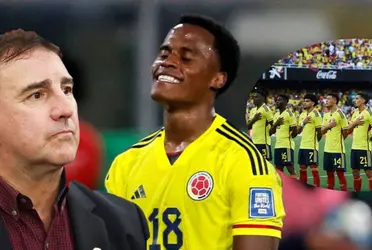 El jugador no estará en el partido de esta noche de Colombia vs Brasil en Barranquilla