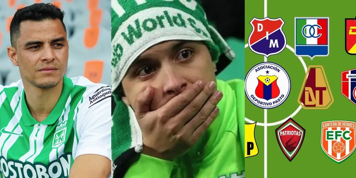 El jugador estaría en Colombia para definir su futuro y traicionar a Nacional con otro club