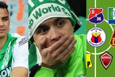 El jugador estaría en Colombia para definir su futuro y traicionar a Nacional con otro club