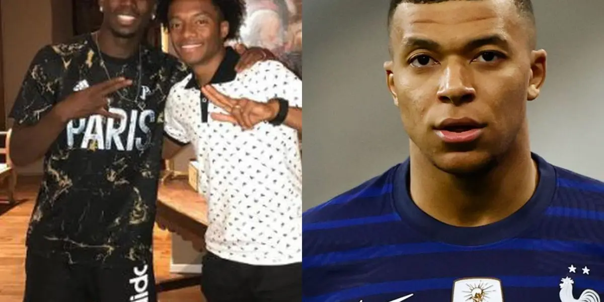 El jugador francés se ha visto envuelto en una polémica por una insólita acción contra Mbappé