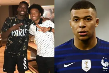 El jugador francés se ha visto envuelto en una polémica por una insólita acción contra Mbappé