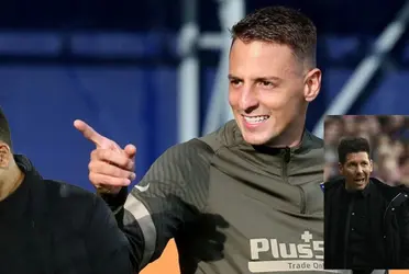 El jugador fue borrado por Diego Simeone en el Atlético de Madrid