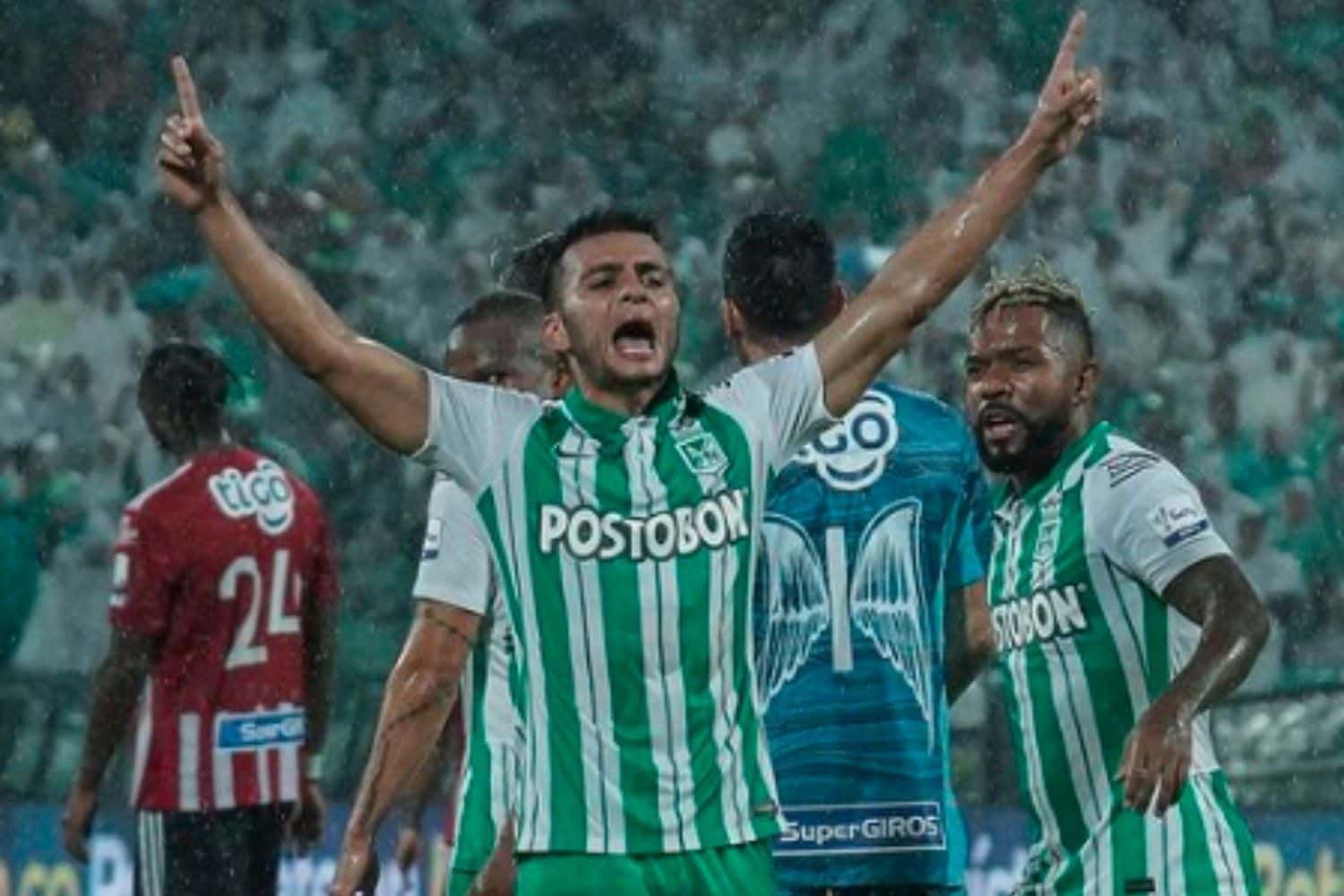 El jugador fue el encargado de anotar el gol de la victoria 2-1 de Atlético Nacional ante Junior