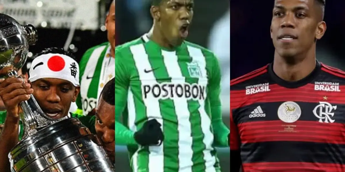 El jugador fue figura en Atlético Nacional con quien ganó la Copa Libertadores y tuvo su mejor rendimiento