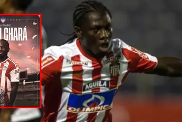 El jugador fue presentado oficialmente en el Junior de Barranquilla para el 2024