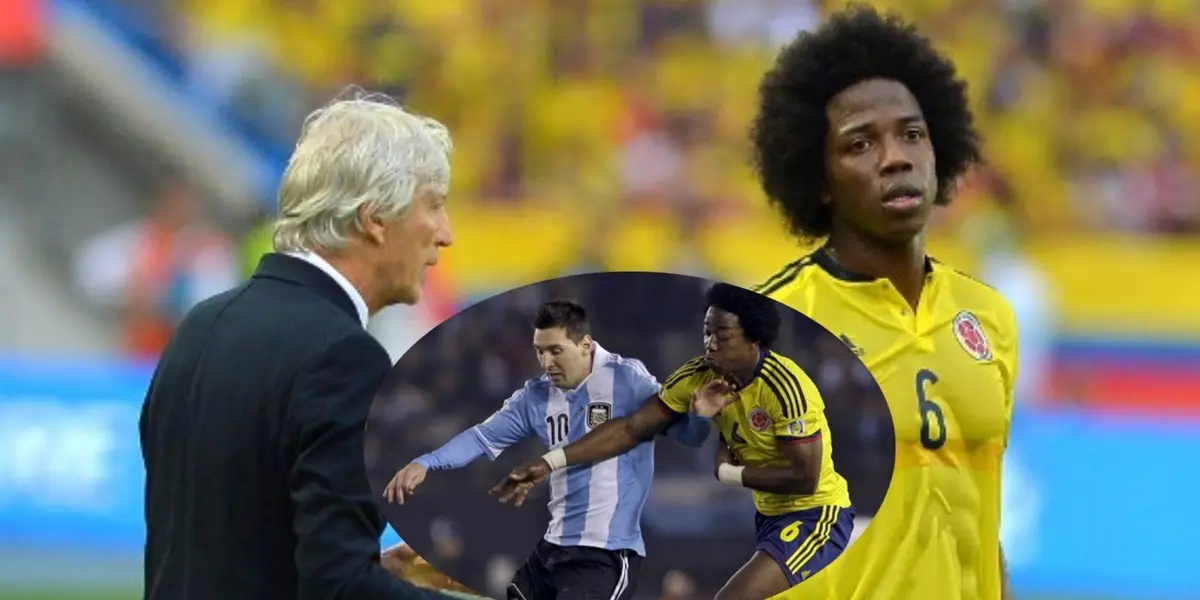 El jugador fue un crack con la camiseta de la selección Colombia