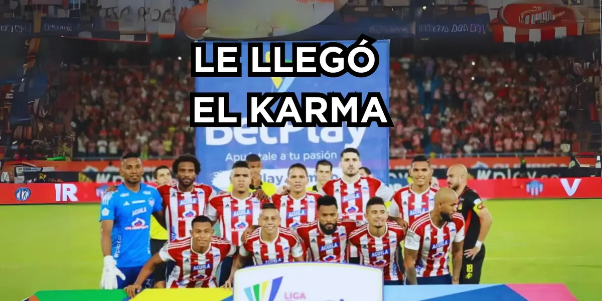 El jugador fue una decepción en el Junior FC. Foto tomada de Fútbol Red.