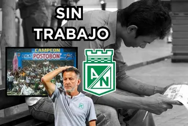 El jugador con gran pasado en Atlético Nacional está ahora sin trabajo.