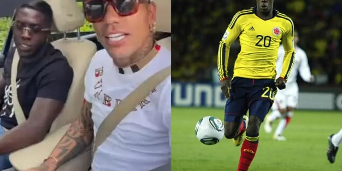 El jugador ha presumido en sus redes sociales varios lujos al estilo Dayro Moreno