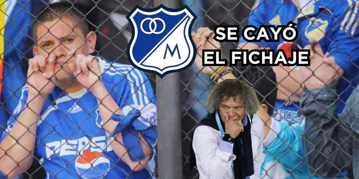 El jugador iba a ser un fichaje de oro en Millonarios FC pero se cayó la contratación.