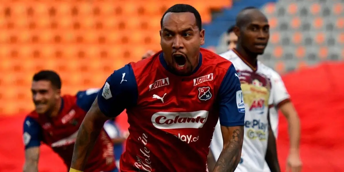 El jugador de Independiente Medellín increpó al entrenador del equipo naranja, durante el juego de ambos equipos.