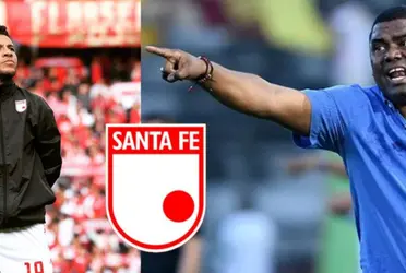 El jugador de Independiente Santa Fe recibió la peor noticia del cuadro cardenal