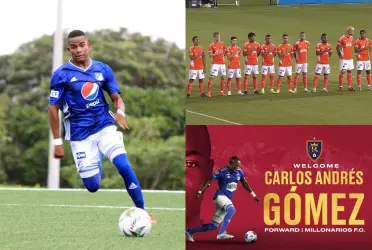 El jugador ingresó en la segunda parte en el partido que terminó 2-2 entre Millonarios y Hertha Berlín