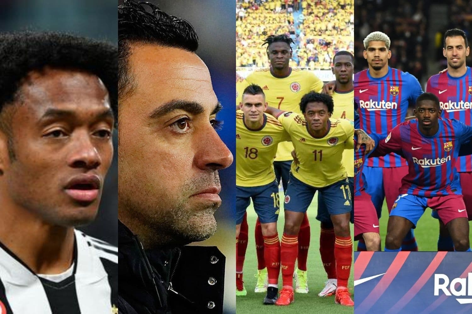 El Jugador Juan Guillermo Cuadrado de la Juventus rechazó un ofrecimiento de Xavi Hernández