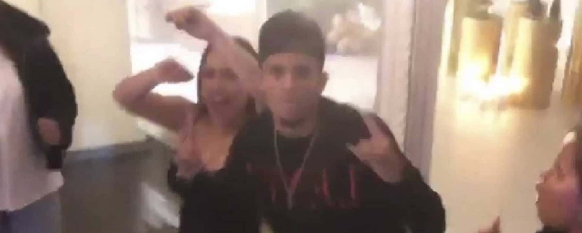 El jugador de Liverpool disfrutó durante el matrimonio de sus padres.