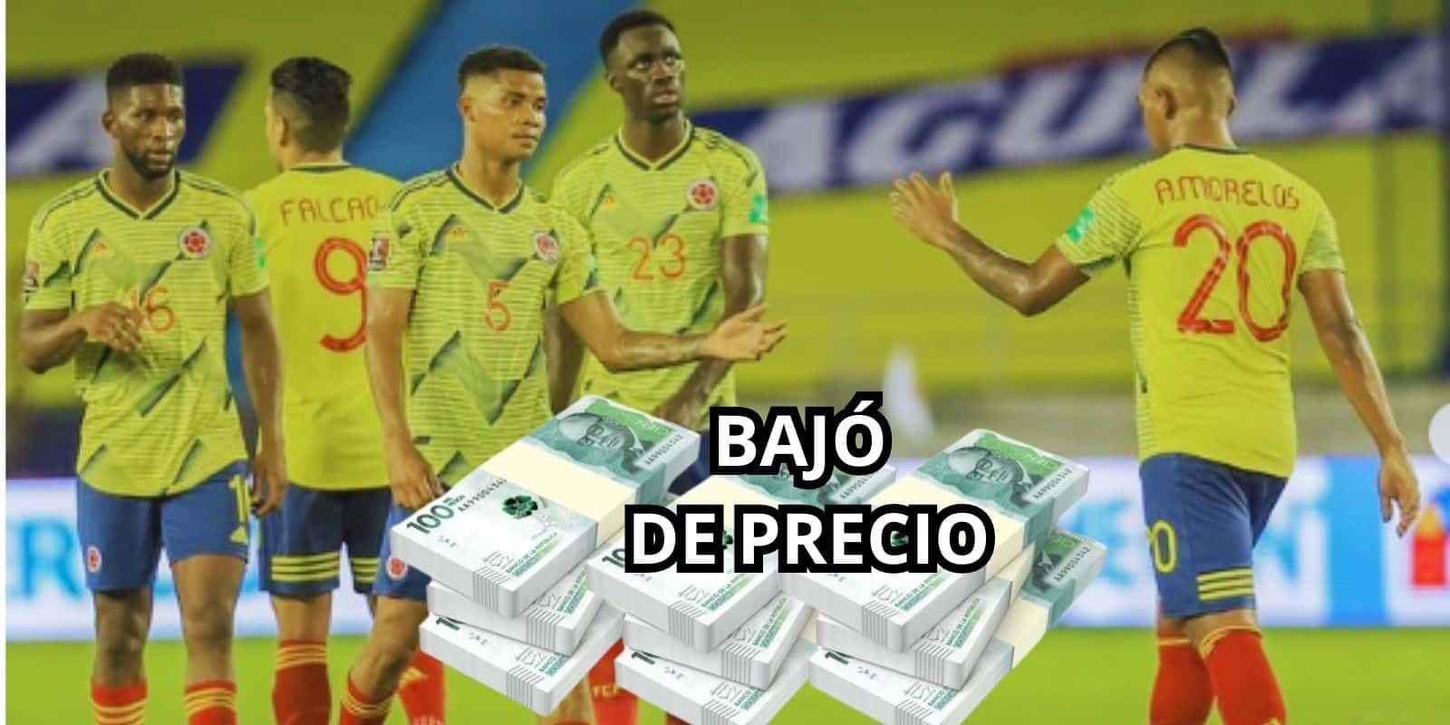El jugador llegó a ser de los colombianos más caros y bajó de precio de forma acelerada.