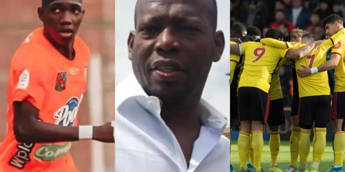 El jugador llegó a su nuevo club en Inglaterra tras su paso por Envigado