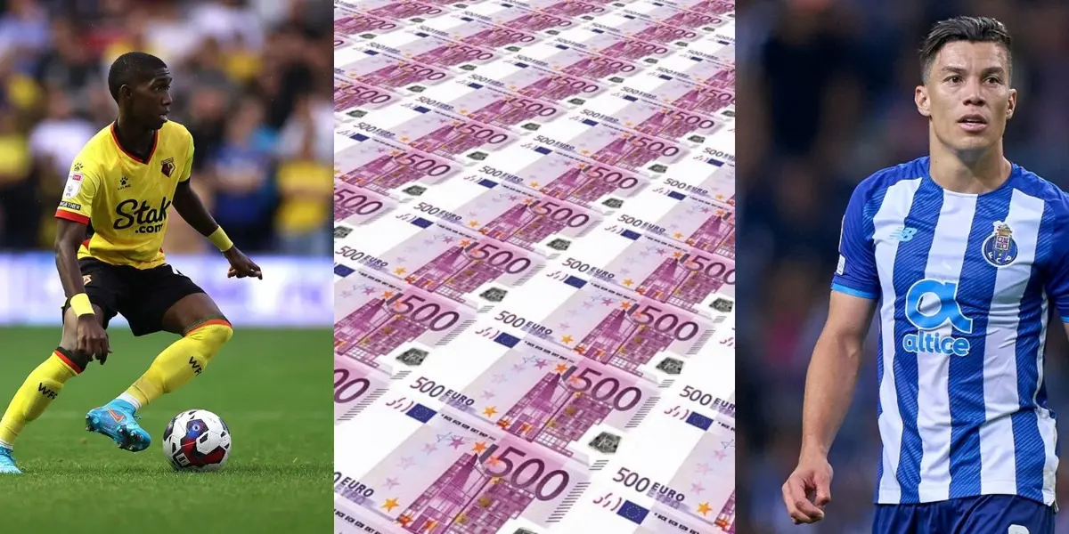 El jugador milita en Watford de Inglaterra y estaría en el radar de Porto