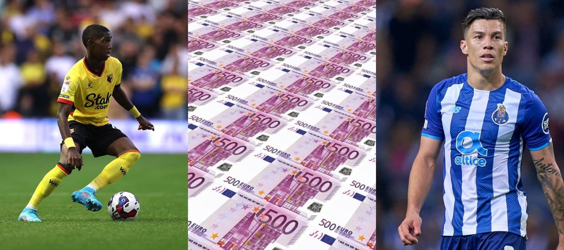 El jugador milita en Watford de Inglaterra y estaría en el radar de Porto