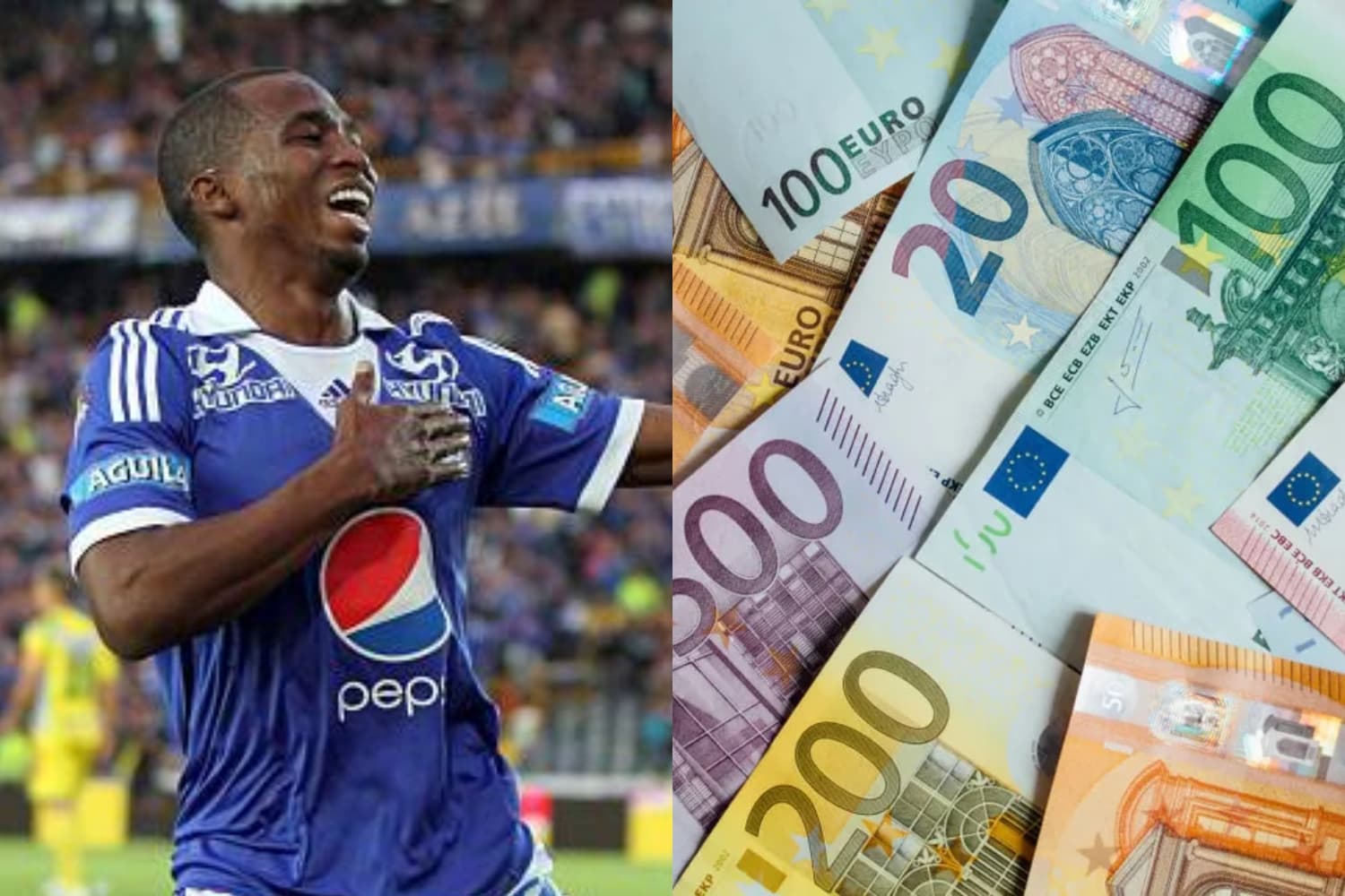 El jugador militó con el cuadro embajador por dos años donde llegó a tener la valoración en el mercado más alta.