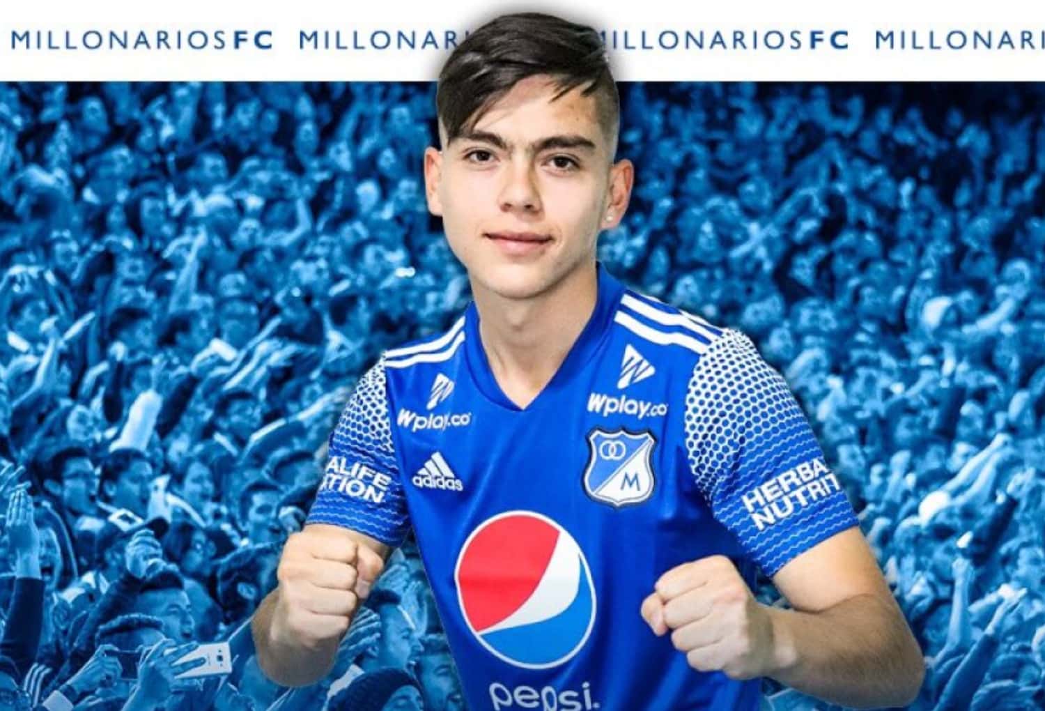 El jugador de Millonarios FC cumplió una promesa que hizo antes de jugar contra La Equidad.