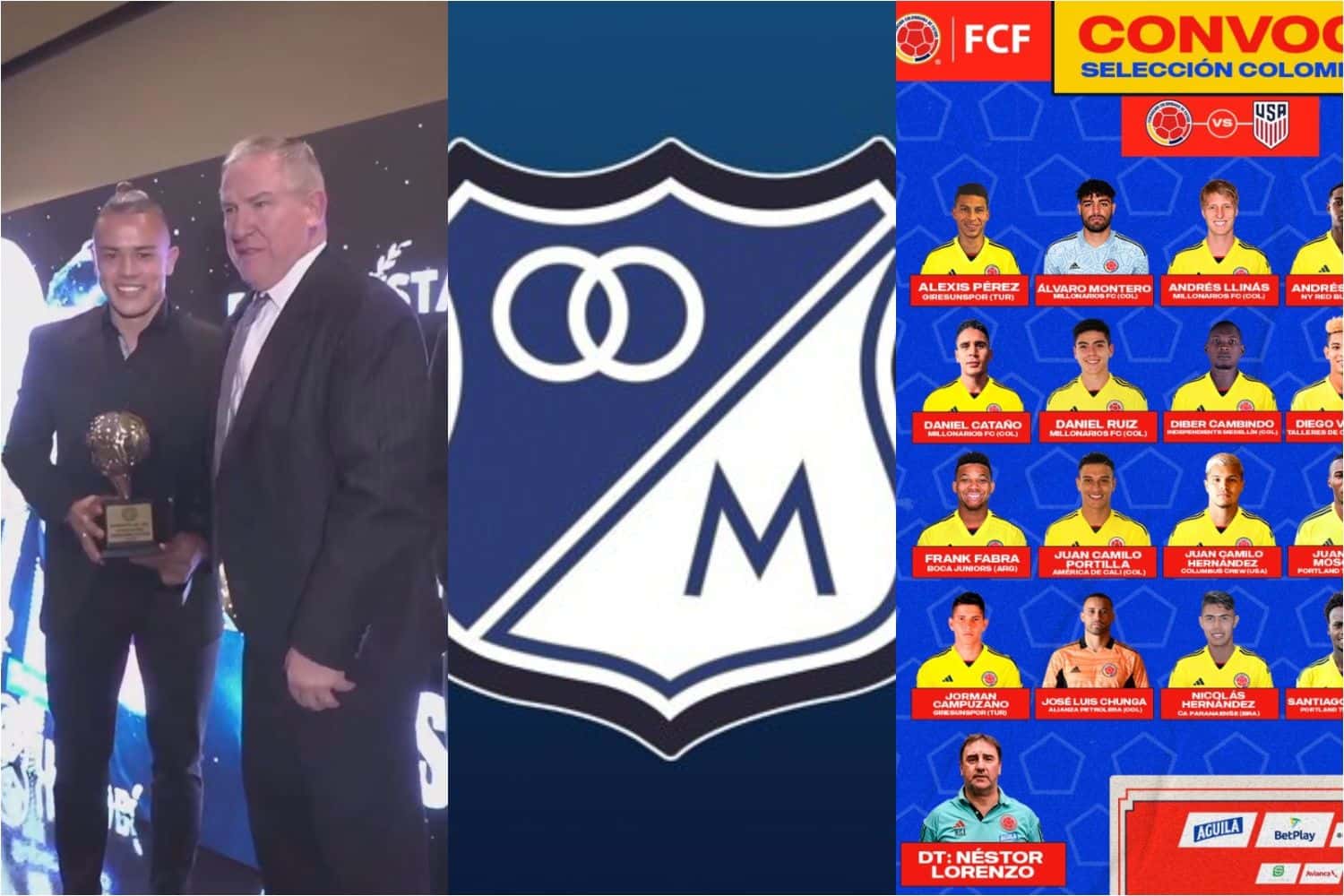 El jugador de Millonarios fue ignorado por Néstor Lorenzo para el amistoso ante Estados Unidos