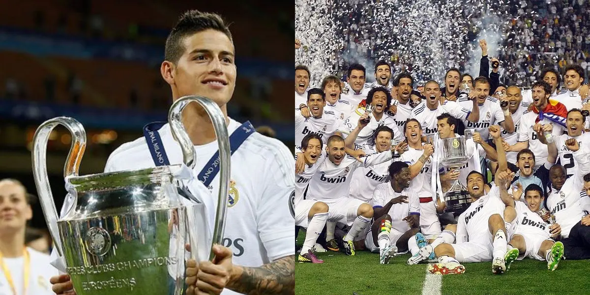 El jugador pasó por el Real Madrid y ahora le dice adiós al fútbol, a James en su momento le tocó la tarea de reempalzarlo.