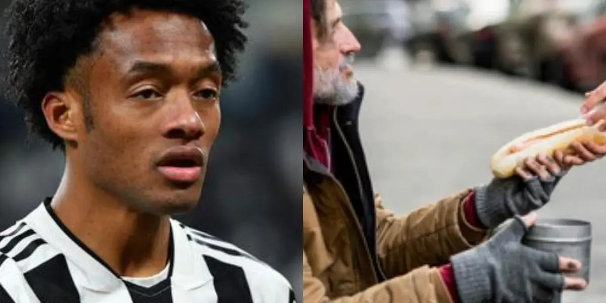 El jugador pasó también por Manchester United y compartió equipo junto al colombiano por varias temporadas en el club italiano.