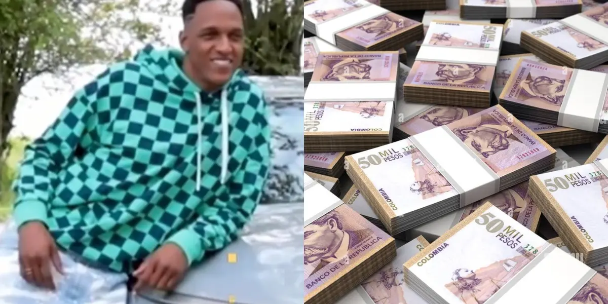 El jugador presumió en sus redes sociales su nuevo lujo, mientras se recuperaba de una lesión en Colombia