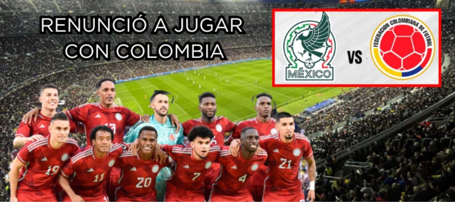 El jugador publicó un video confirmando que renuncia a la selección Colombia