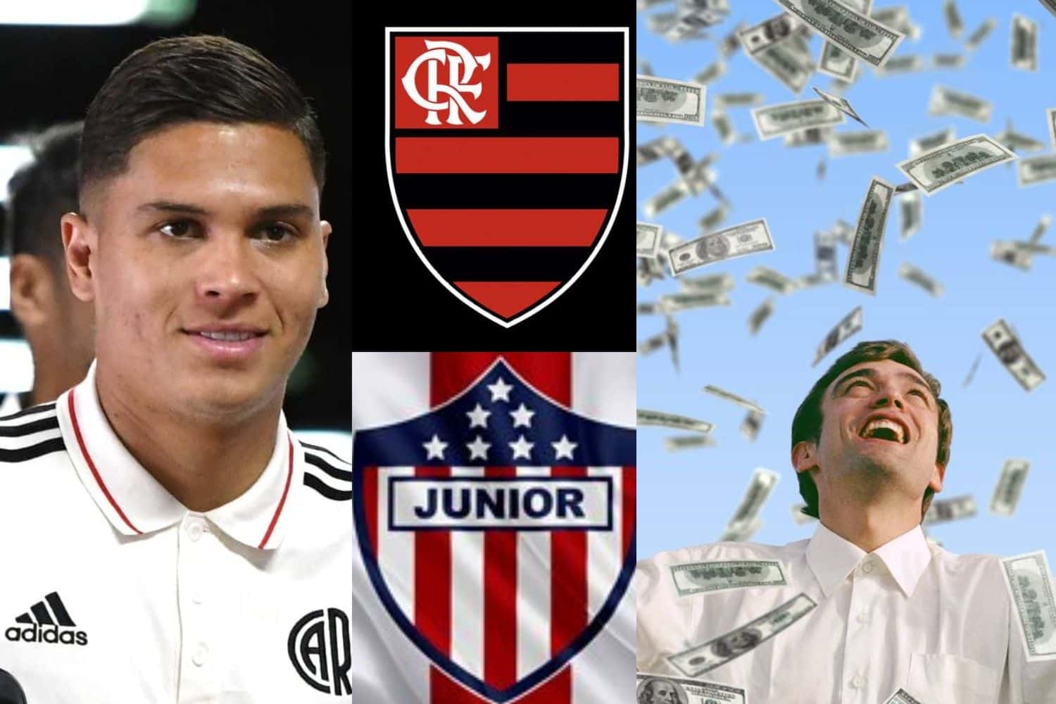 El jugador quedó libre tras su paso por River Plate y rompería el mercado en caso de fichar con Junior