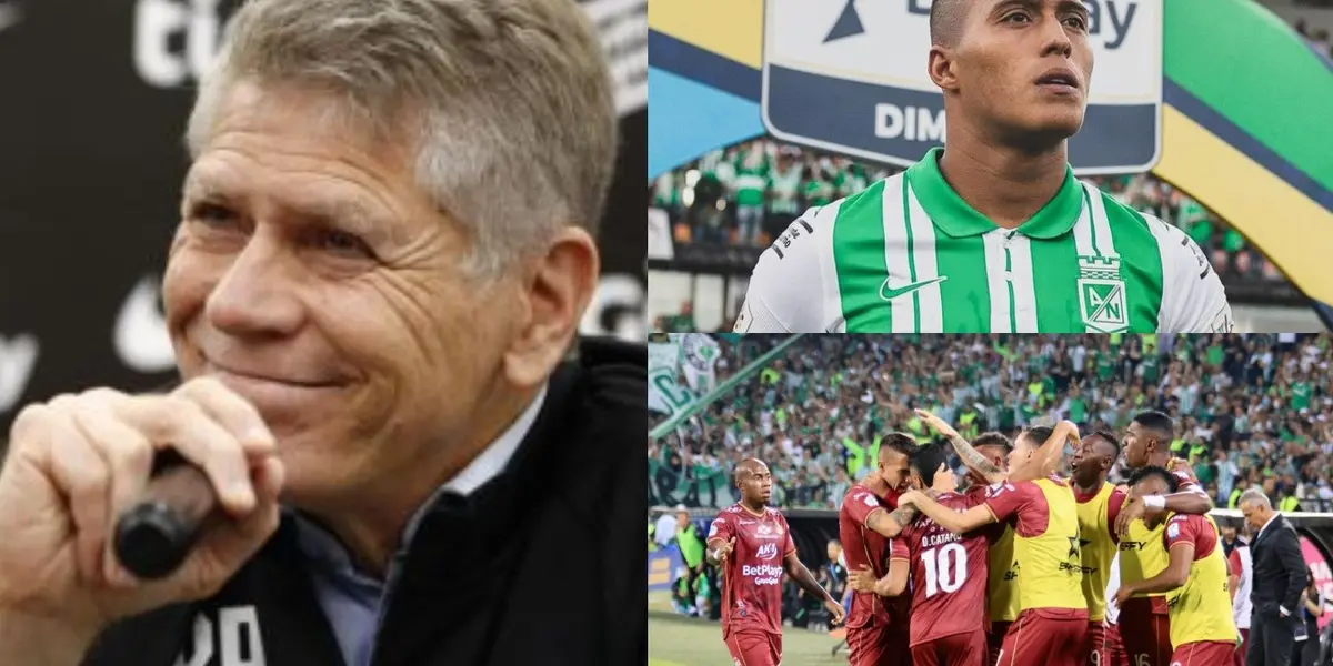 El jugador regresaría a Atlético Nacional tras su paso por el Deportes Tolima