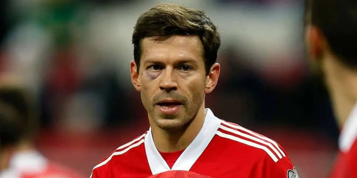 El jugador ruso fue el primer futbolista en pronunciarse sobre la invasión a Ucrania.