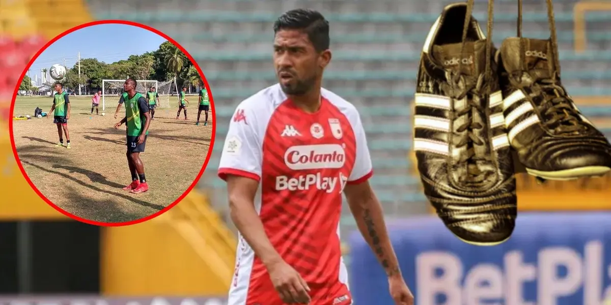 El jugador salió de Independiente Santa Fe ni pena ni gloria siendo tronco