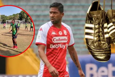 El jugador salió de Independiente Santa Fe ni pena ni gloria siendo tronco