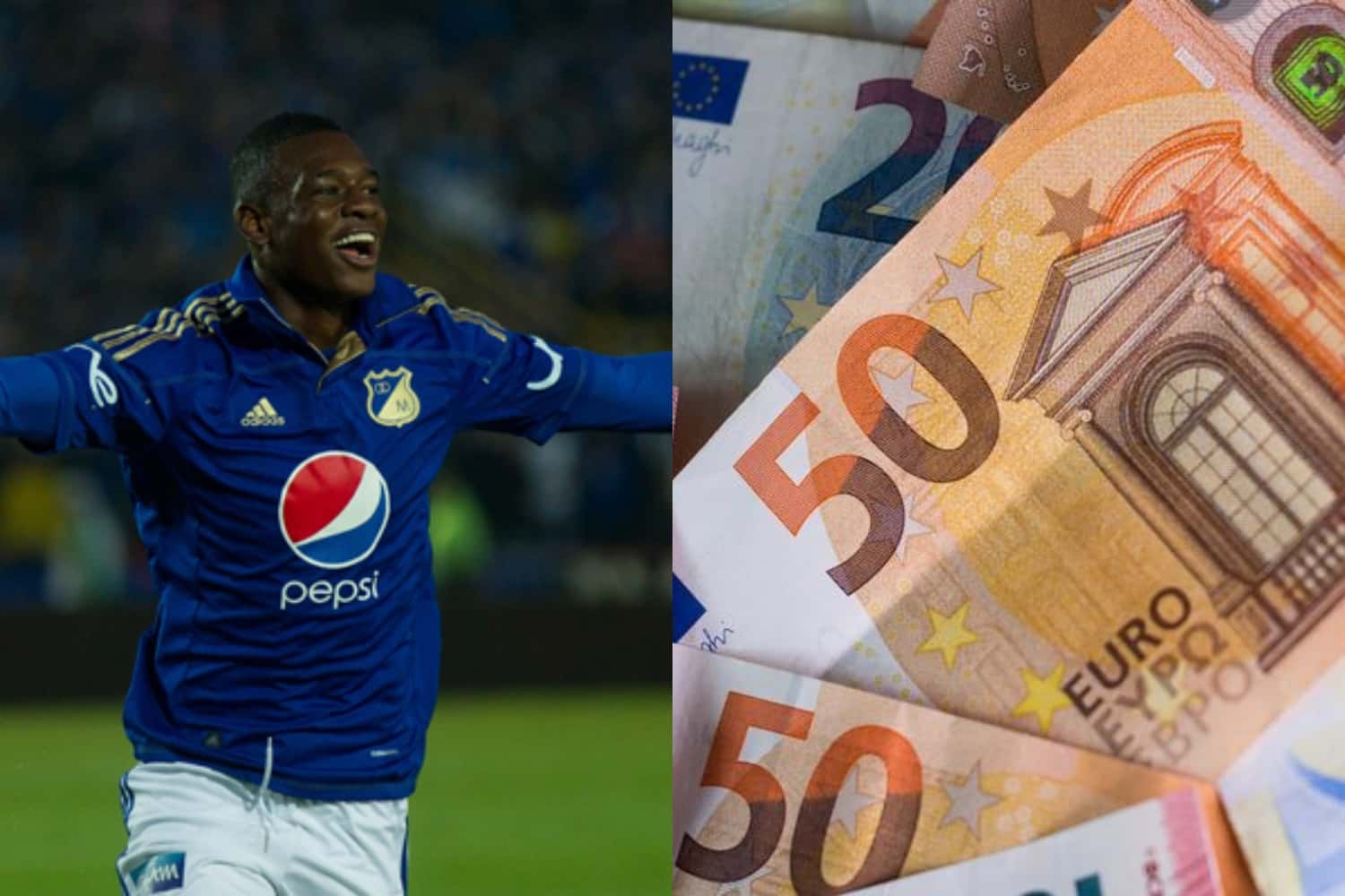 El jugador salió de Millonarios en la temporada 2014 para jugar en Europa.