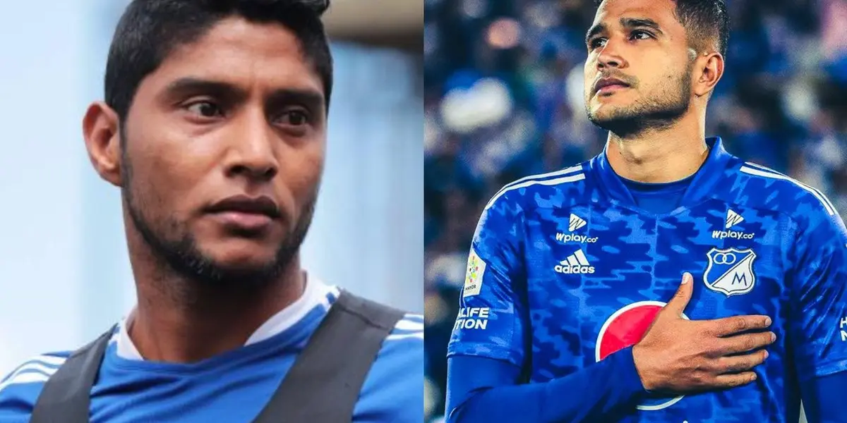 El jugador salió por una molestia en el segundo tiempo del partido de Millonarios ante Deportivo Pereira