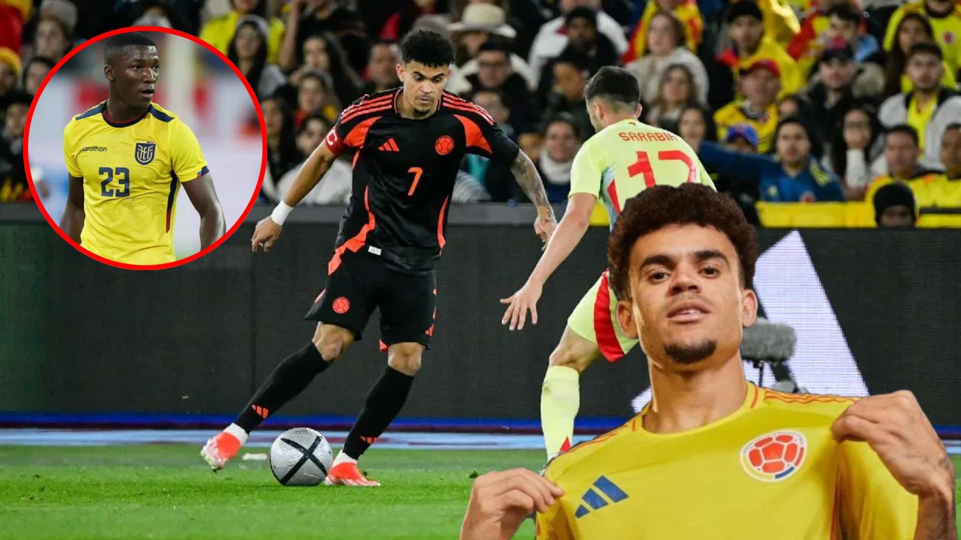 El jugador se cae a pedazos ahora con la selección de Ecuador (Fotos: Colombia.com, Sporting News, Antena2)