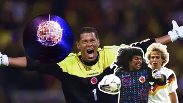 El jugador se dejó vencer por la indisciplina. Foto de Córdoba tomada de Antena 2, foto de Higuita de Pulzo, esfera de Freepik.