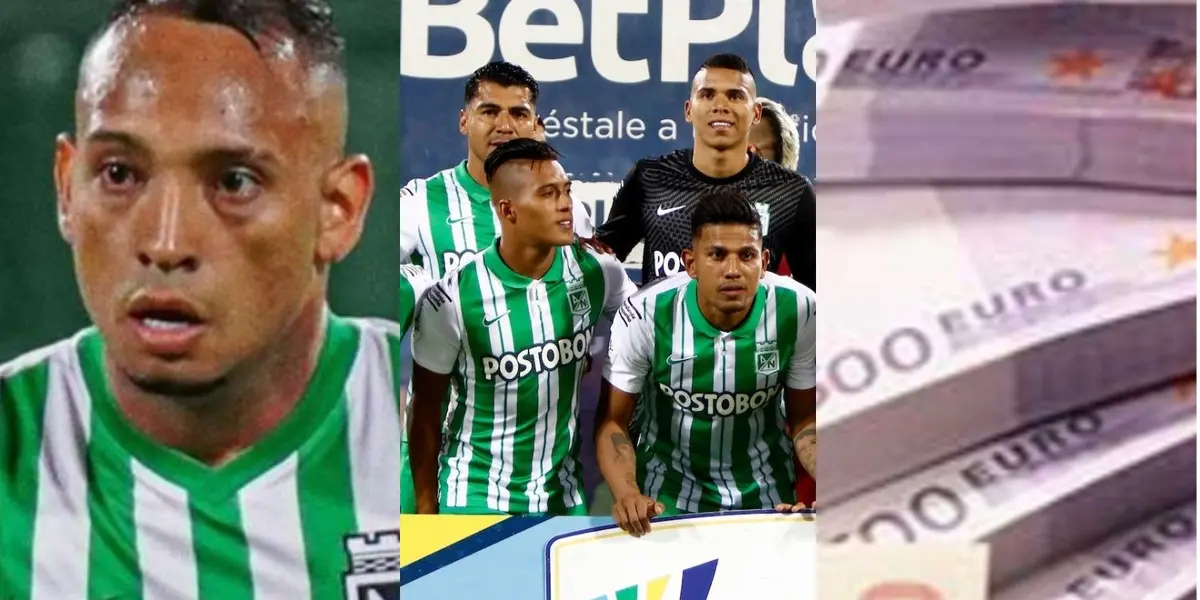 El jugador se desvalorizó y tiembla Atlético Nacional ante una posible venta